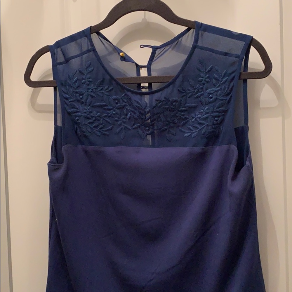 Cooper + Ella top with embroidered detailing
